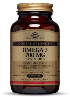 Solgar Solgar Double Strength Omega-3 700 мг EPA & DHA Softgels, 30 капс. 